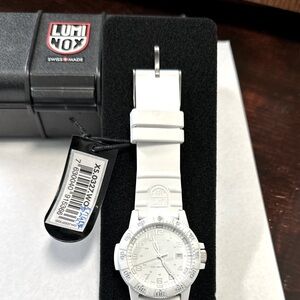 Luminox Sea Turtle White Out Silicone Strap Unisex Watch XS.0327.WO